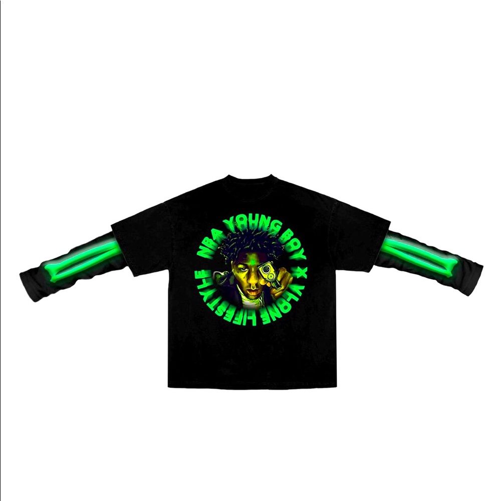 Vlone NBA Youngboy crossroads long sleeve